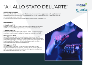 AI ALLO STATO DELL'ARTE